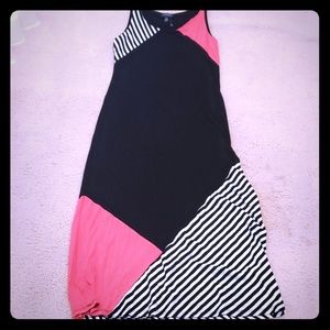 Women's multicolored maxi dress